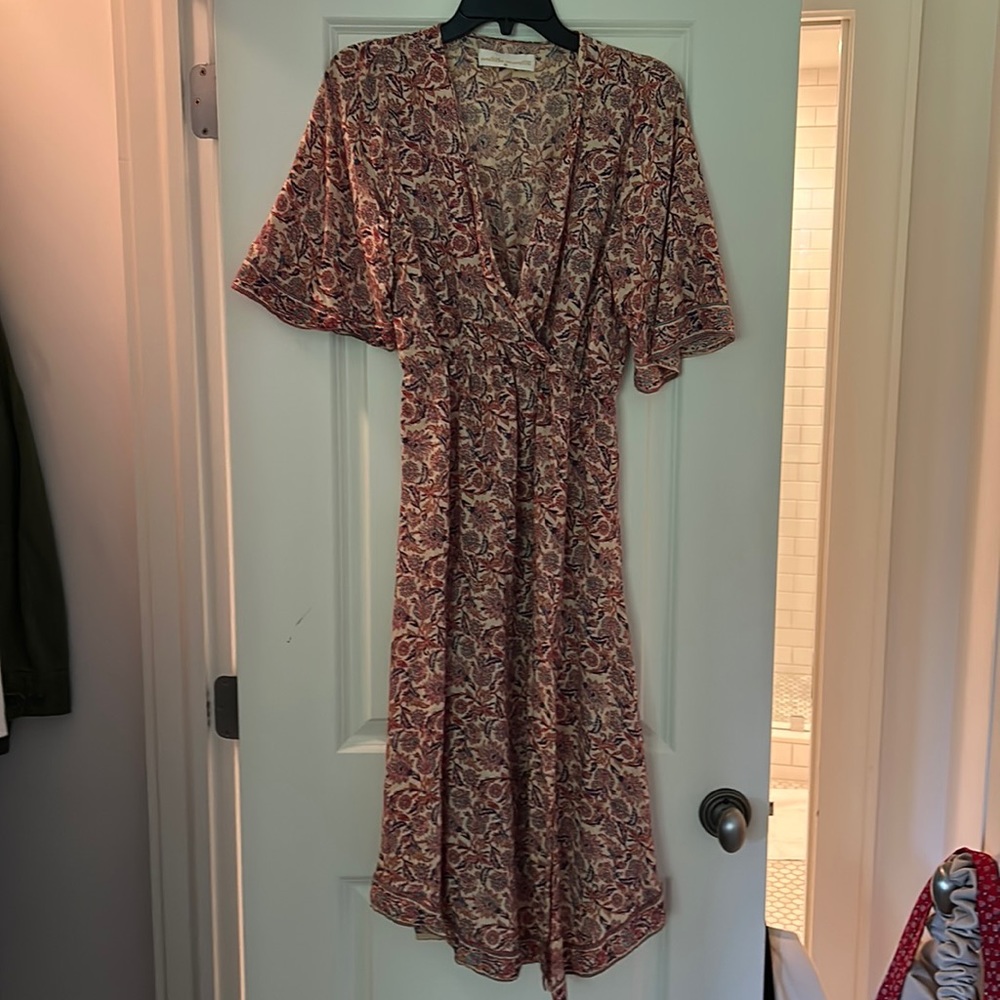 Natalie Martin deep v dress / coverup